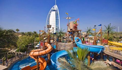 حدائق العاب مائية في دبي