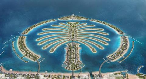 دليل مشروع نخلة جبل علي دبي L مزايا المخطط